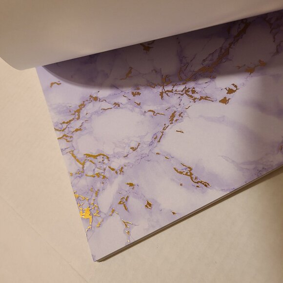 12X 12 CRAFT SMITH SPRING MARBLES  - SCRAPBOOKING PAPER CARD STOCK PAD - Picture 4 of 8